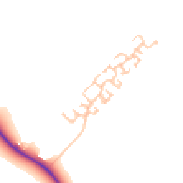 Daytime road noise heatmap for IG7 4FU