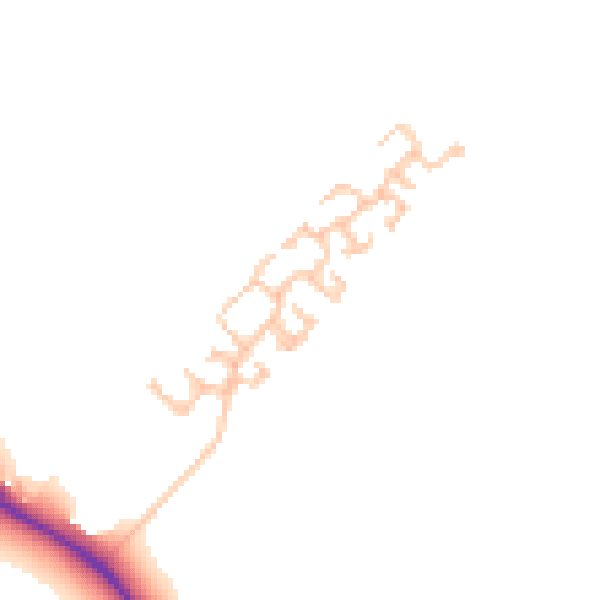 Daytime road noise heatmap for IG7 4GU