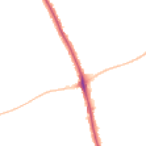 Night-time road noise heatmap for IG7 5DN