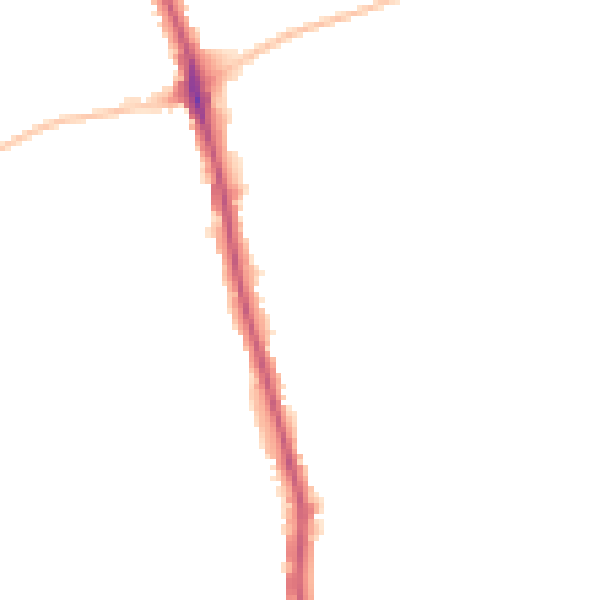 Night-time road noise heatmap for IG7 5NU