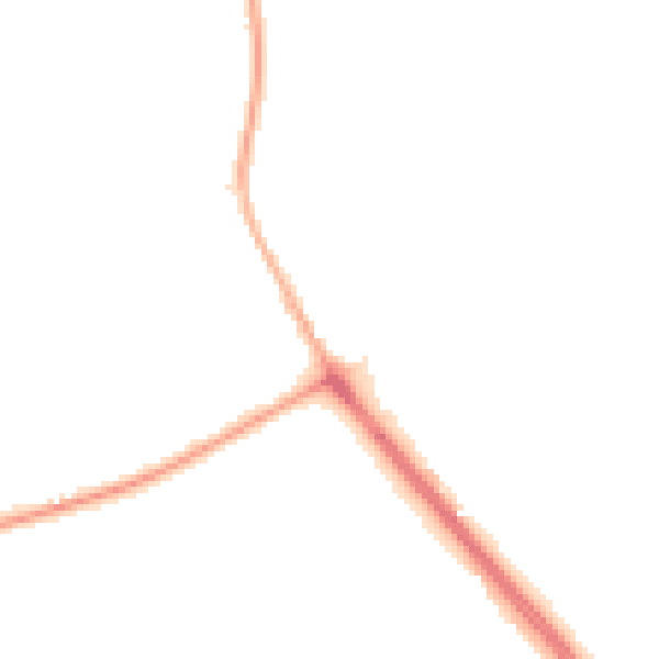 Night-time road noise heatmap for IG7 6DB