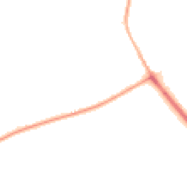 Night-time road noise heatmap for IG7 6JW