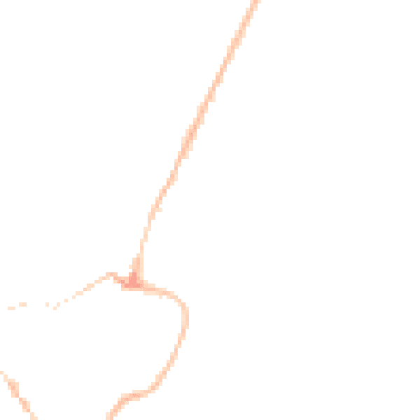 Night-time road noise heatmap for IP12 1AE