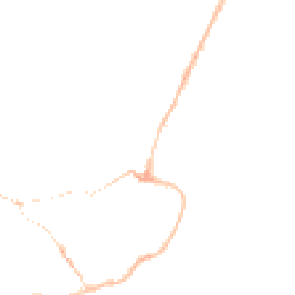 Night-time road noise heatmap for IP12 1AS