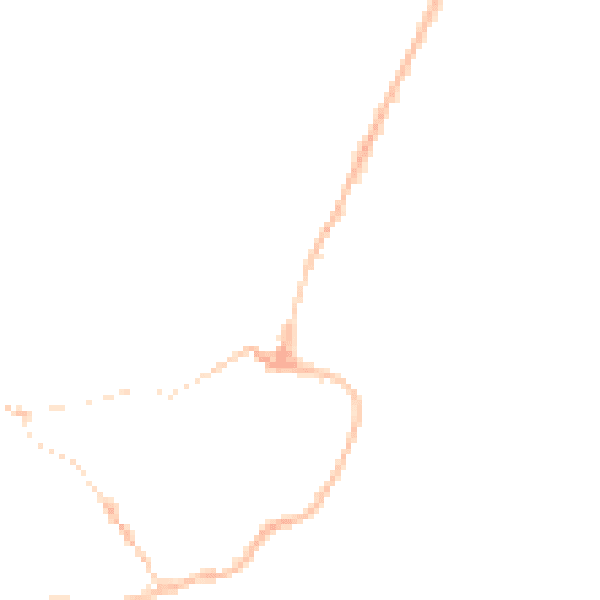 Night-time road noise heatmap for IP12 1AT