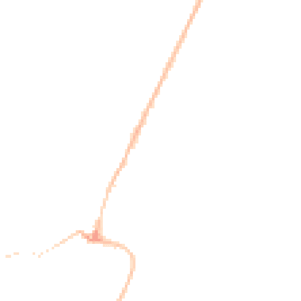 Night-time road noise heatmap for IP12 1BF