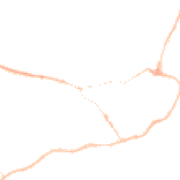Night-time road noise heatmap for IP12 1DA