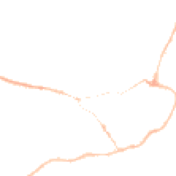 Night-time road noise heatmap for IP12 1ER