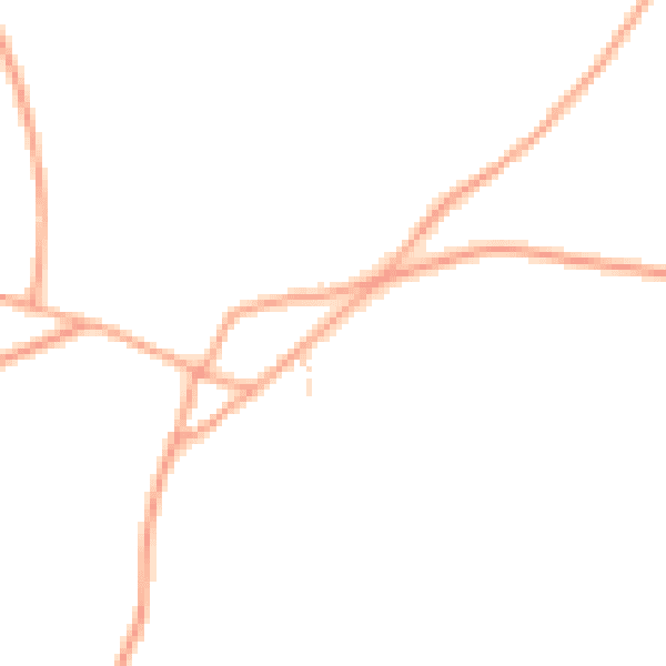 Daytime road noise heatmap for IP12 2EG