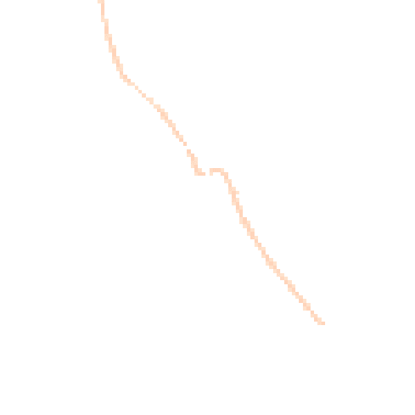 Night-time road noise heatmap for IP12 2LG