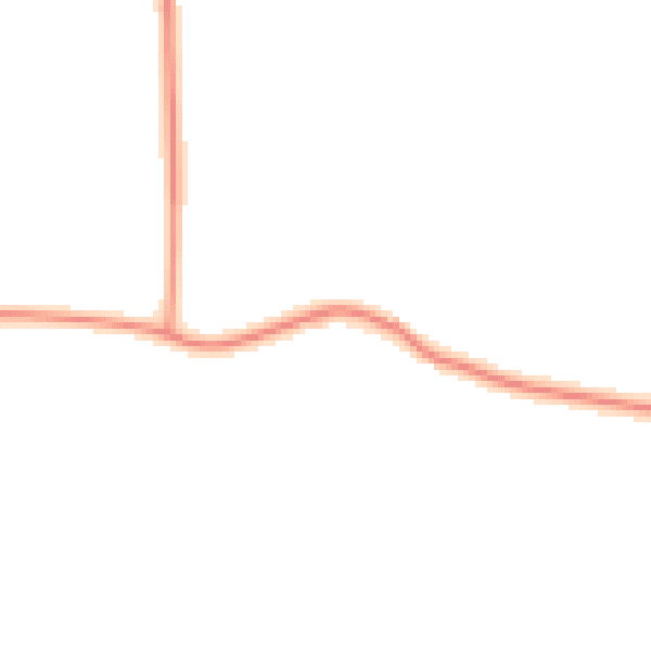 Daytime road noise heatmap for IP12 2RY
