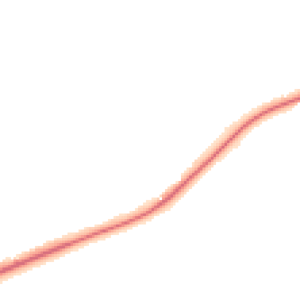 Night-time road noise heatmap for IP12 2UA