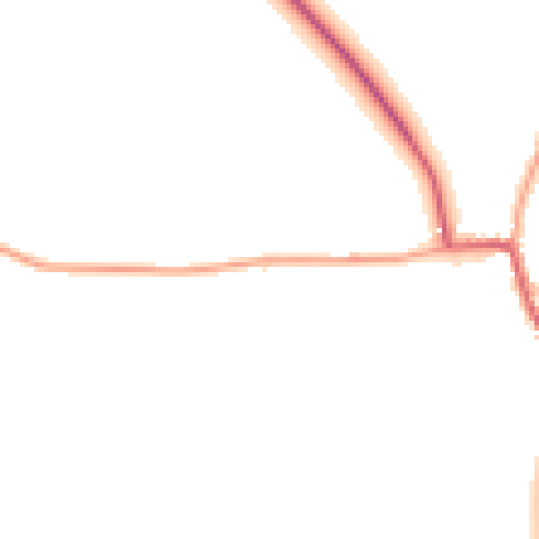 Daytime road noise heatmap for IP12 3AG