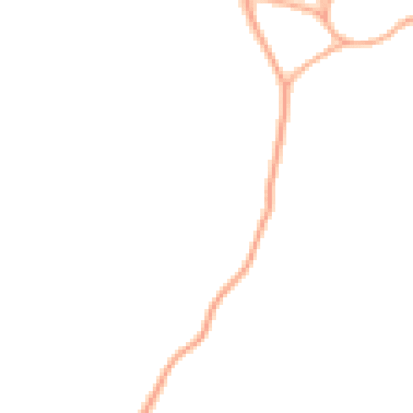 Daytime road noise heatmap for IP12 3AS