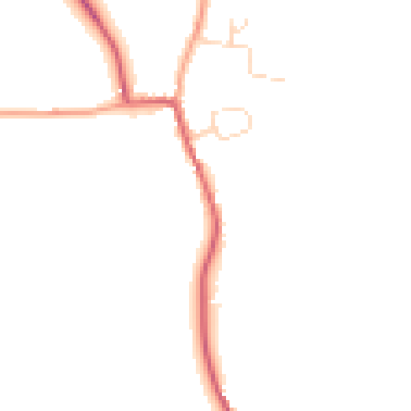 Daytime road noise heatmap for IP12 3BL
