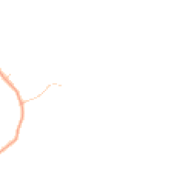 Daytime road noise heatmap for IP12 3JX