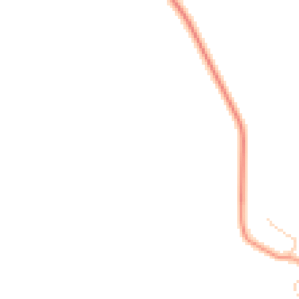 Daytime road noise heatmap for IP12 3NA