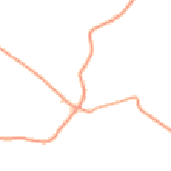 Daytime road noise heatmap for IP12 3NL