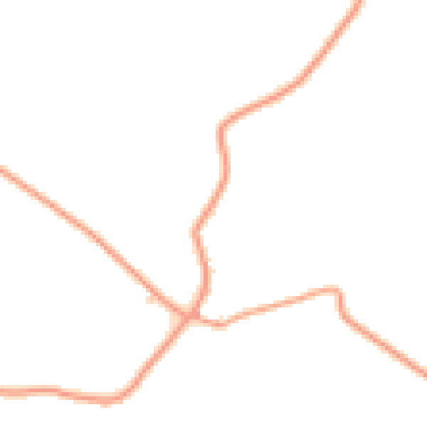 Daytime road noise heatmap for IP12 3NN