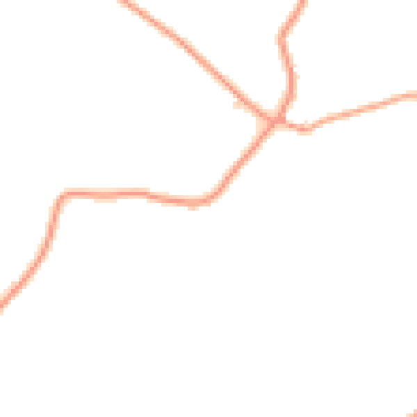 Daytime road noise heatmap for IP12 3NQ