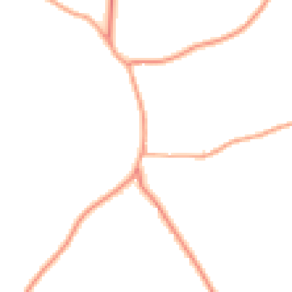 Daytime road noise heatmap for IP12 3PB