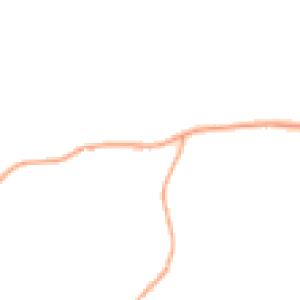 Daytime road noise heatmap for IP12 3PS