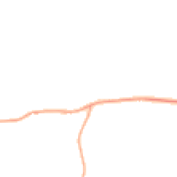 Daytime road noise heatmap for IP12 3PT