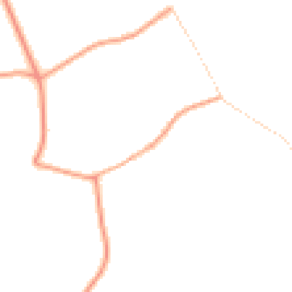 Daytime road noise heatmap for IP12 3QG