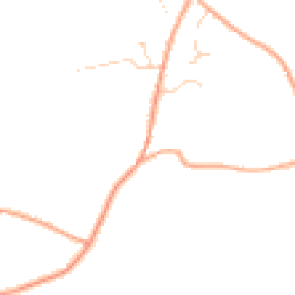 Daytime road noise heatmap for IP12 3RD