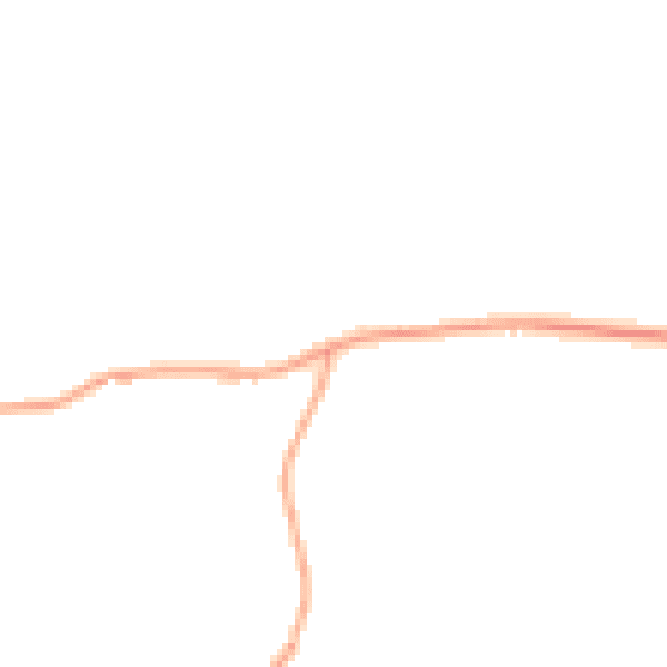 Daytime road noise heatmap for IP12 3SD
