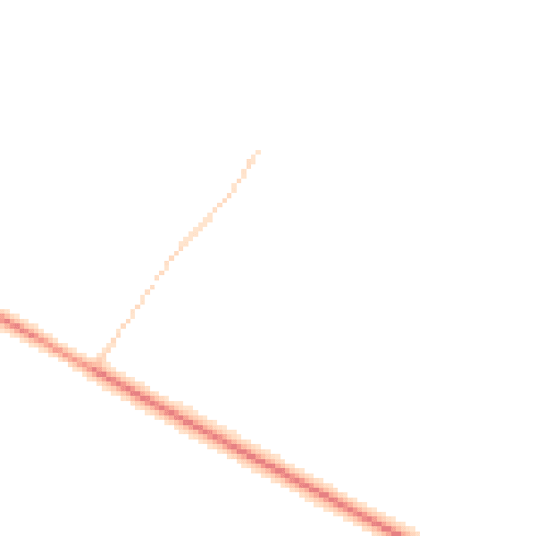 Daytime road noise heatmap for IP12 3TY