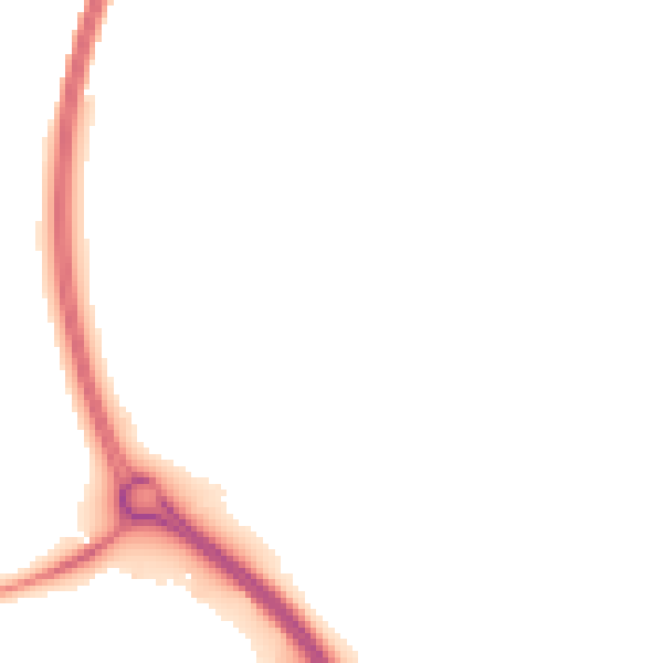 Night-time road noise heatmap for IP12 4SU