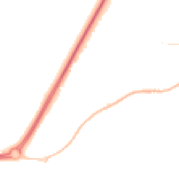 Night-time road noise heatmap for IP12 4TJ