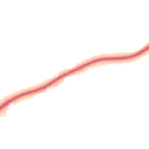 Night-time road noise heatmap for IP13 0AY