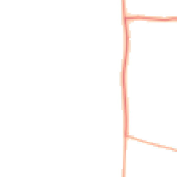 Daytime road noise heatmap for IP13 0BY