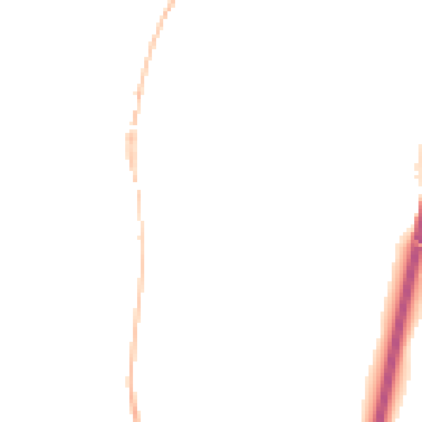 Night-time road noise heatmap for IP13 0SF