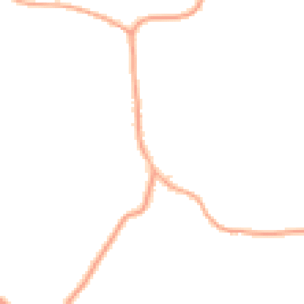 Daytime road noise heatmap for IP13 6AY