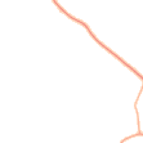 Daytime road noise heatmap for IP13 6BW