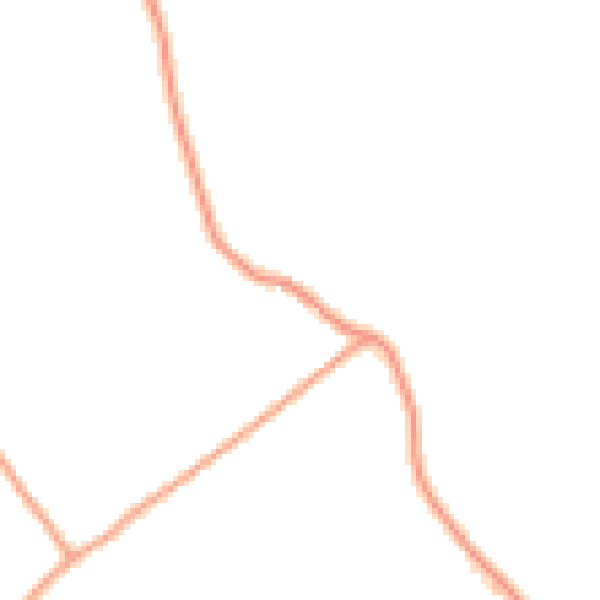 Daytime road noise heatmap for IP13 6RY
