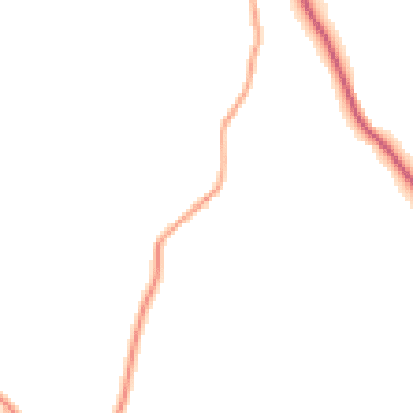 Daytime road noise heatmap for IP13 6SB