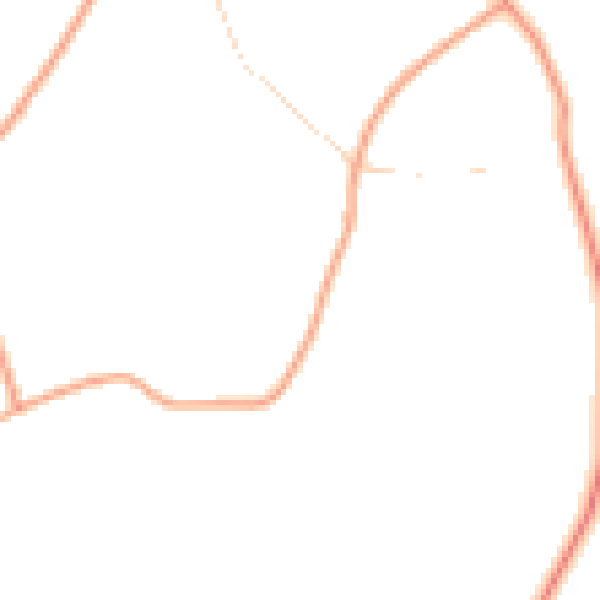 Daytime road noise heatmap for IP13 6SL