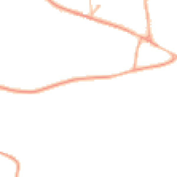 Daytime road noise heatmap for IP13 7AH