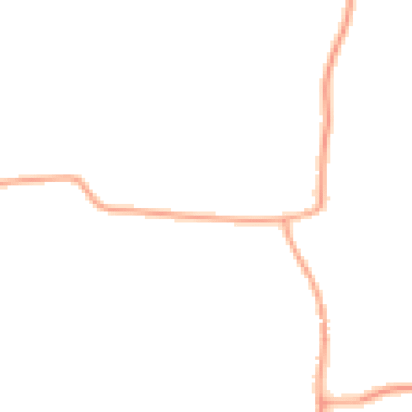 Daytime road noise heatmap for IP13 7BD