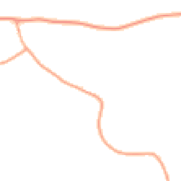Daytime road noise heatmap for IP13 7BS