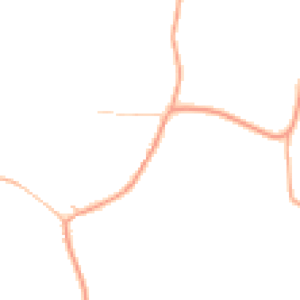 Daytime road noise heatmap for IP13 7GZ