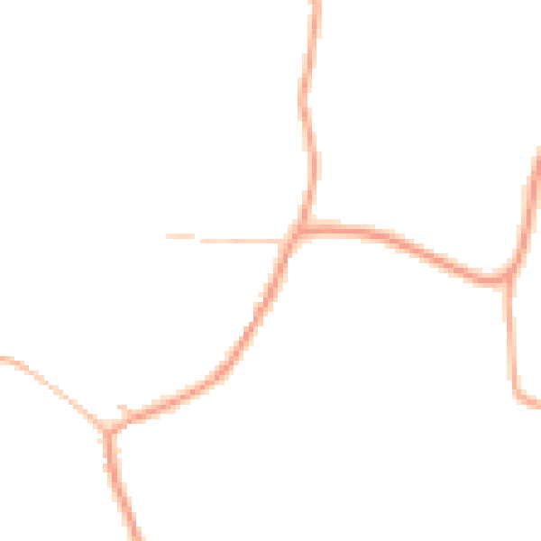 Daytime road noise heatmap for IP13 7LW
