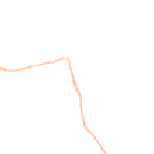Night-time road noise heatmap for IP13 8DT