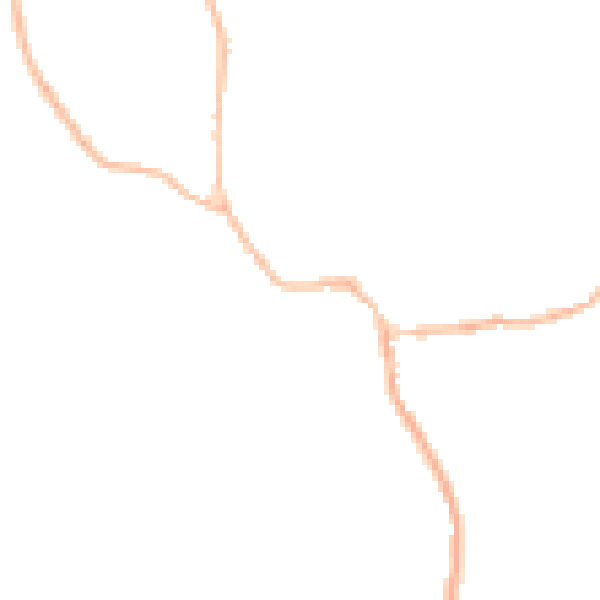 Night-time road noise heatmap for IP13 9EJ