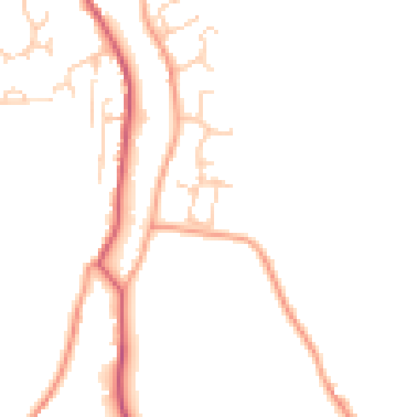 Daytime road noise heatmap for IP13 9FX