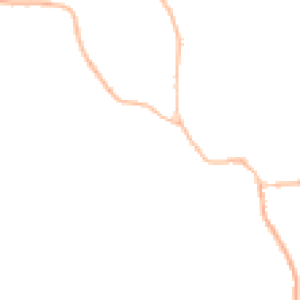Night-time road noise heatmap for IP13 9TD